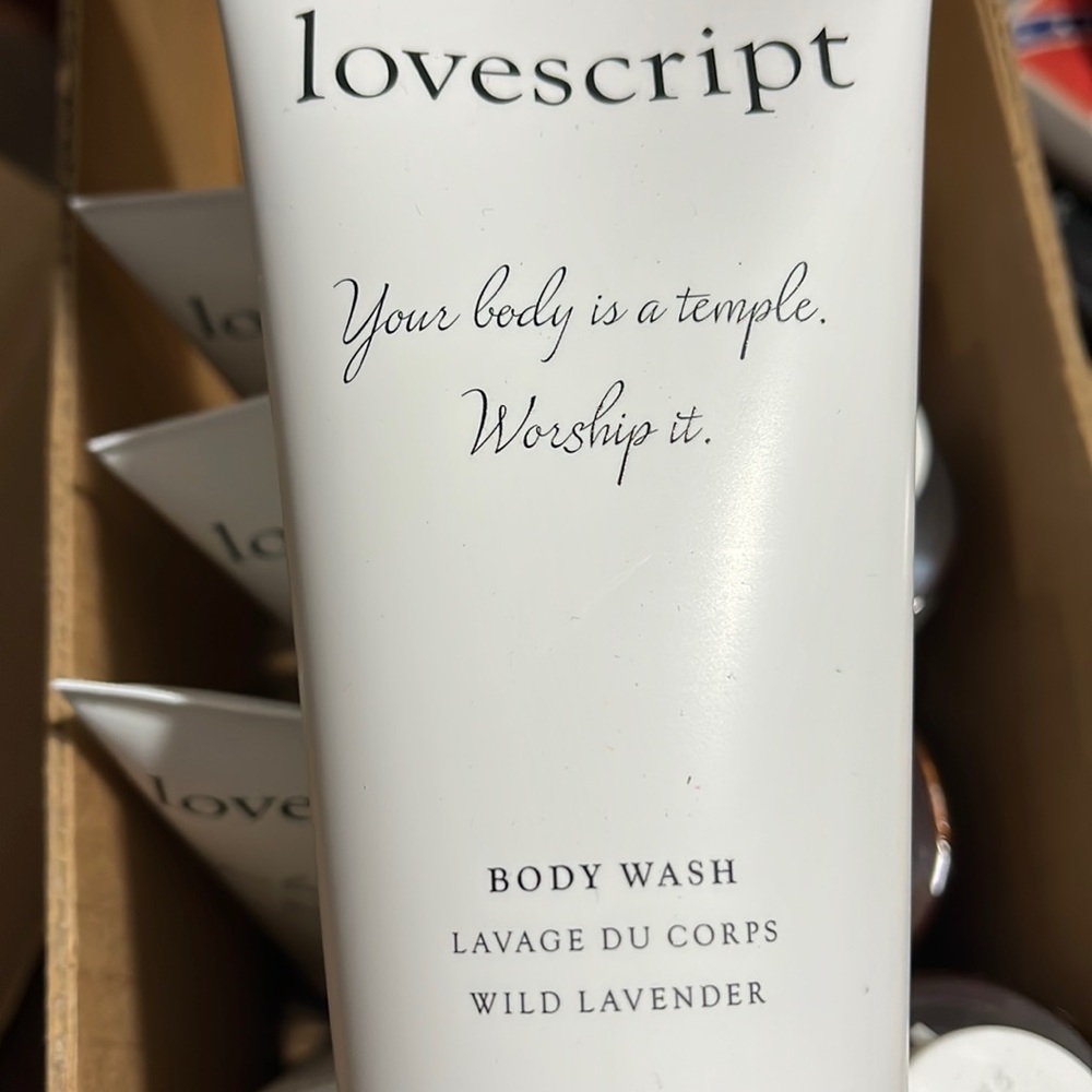 Lovescript Body Wash Wild Lavender Lauren Frances